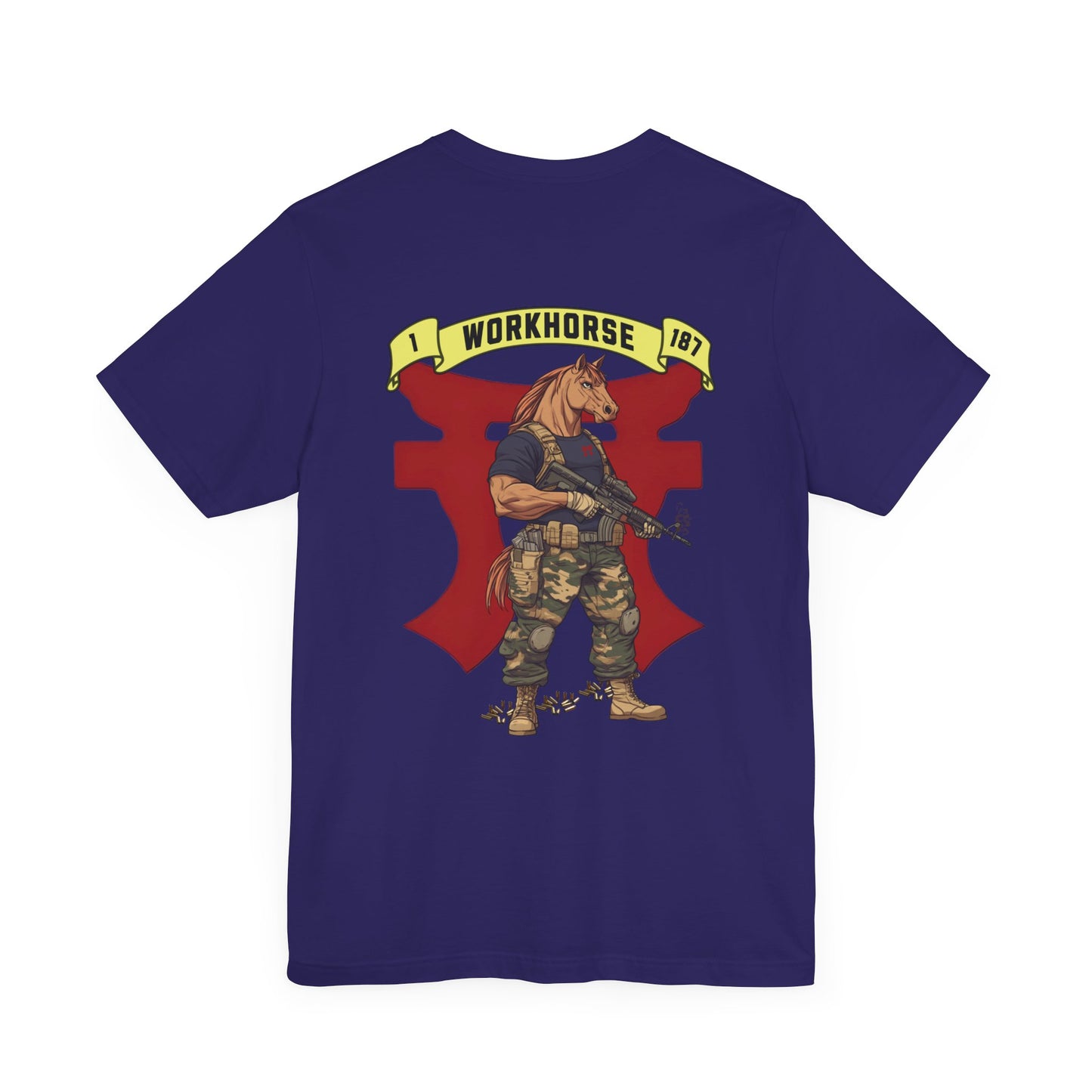 1-187 FSC Workhorse | Rakkasan | 3rd Brigade 101st Airborne Division Unit Shirt | 1-187 Foward Support Company