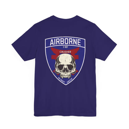 1-187 Infantry Crusher | Rakkasan | 3rd Brigade 101st Airborne Division Unit Shirt | 1-187 | 1st Battalion 187th Infantry